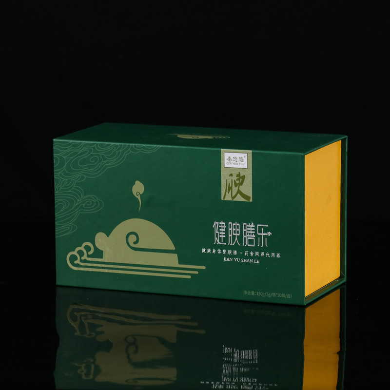 健腴膳乐茶叶包装盒定制