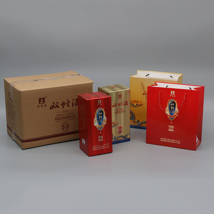 双鞭酒高端礼品包装盒厂家印刷定制