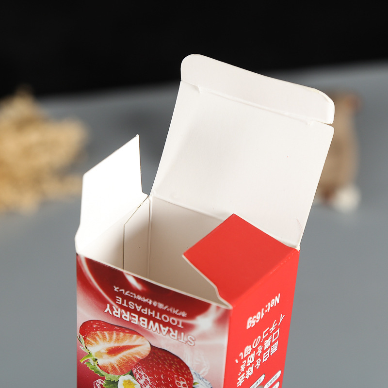 草莓牙膏包装盒