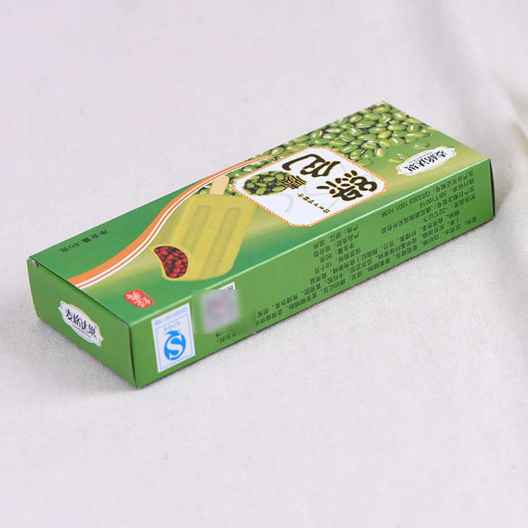 绿色情雪糕包装盒