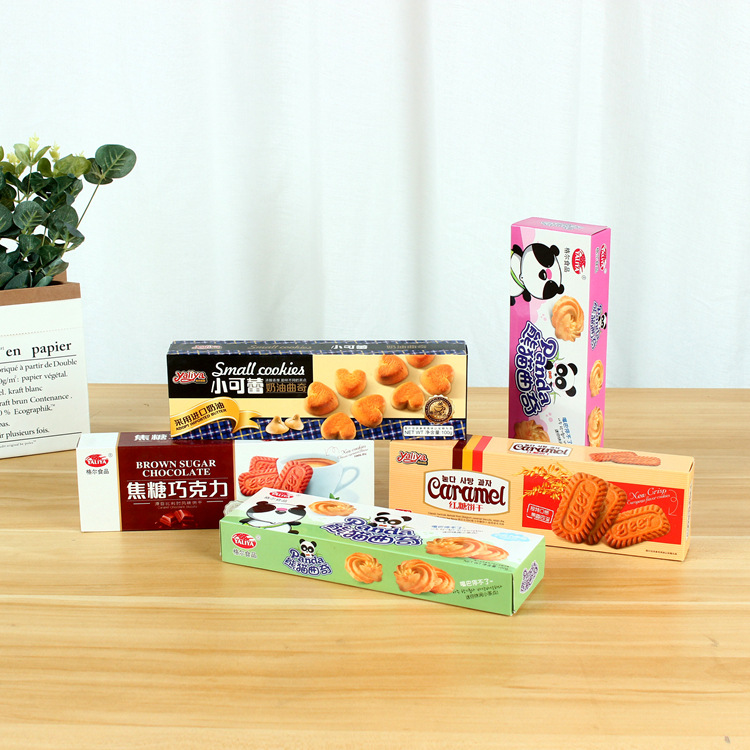 熊猫曲奇饼干包装盒