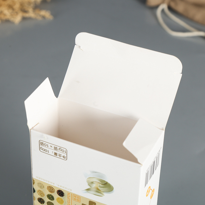 白卡纸食品包装盒厂家印刷定制