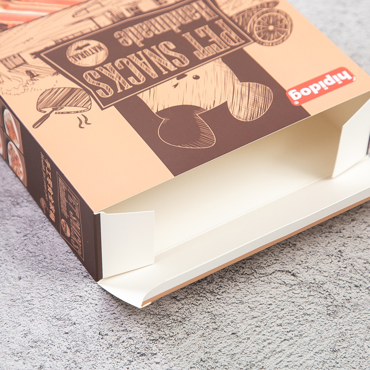 白卡纸零食包装盒