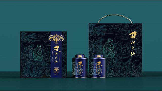 井茶老仙茶叶包装盒